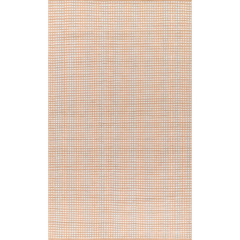 Momeni Caicos Hand Woven PET Geometric Pink Indoor Outdoor Rug 2' X 3', Rectangle 2' x 3'