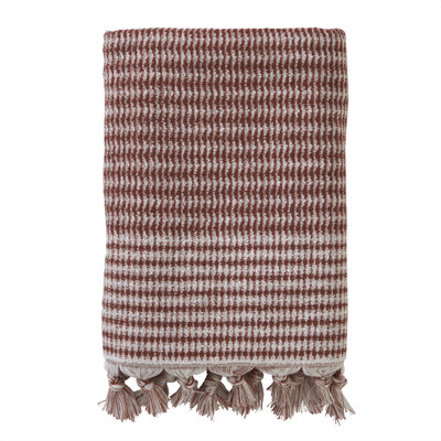 Yehuda Cotton Plush Jacquard Bath Towel