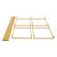 2 PCS Gold Iron Wedding Flower Stands-98705915