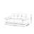 Retro Mid-Century Straight Small-Space Sofa