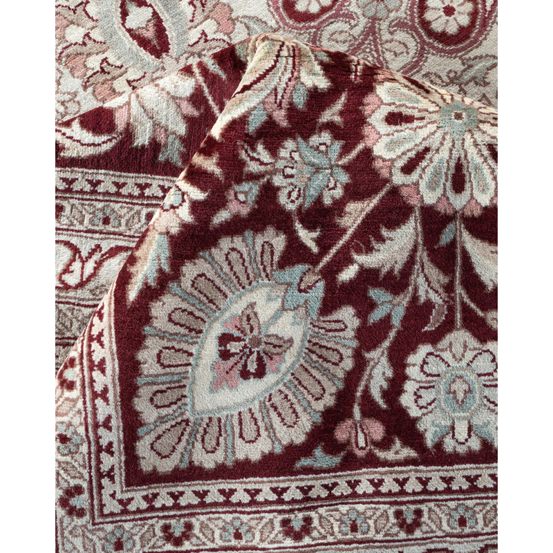 Classic One-of-a-Kind 9'2" X 12'1" Hand Knotted Area Rug