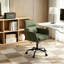 Chaise de bureau en cuir-129413496
