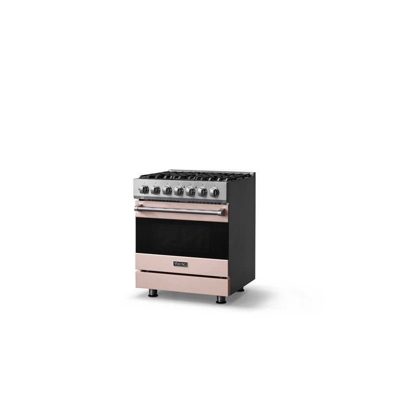 3 Series 30" Self-Cleaning Gas Range, Liquid Propane, Blush, Gas