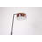 Koziol 55.1'' Matte Black Task Floor Lamp