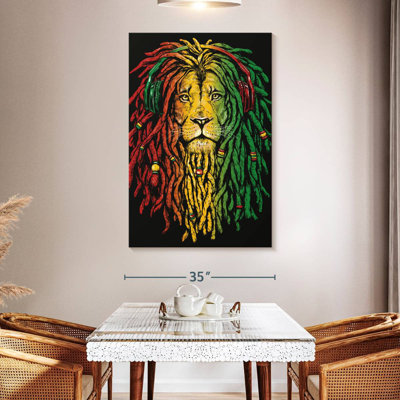 Tête de lion Brampt jamaïcain