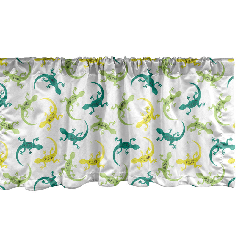 Ensemble de 2 cantonnières Art Deco 54 "x 12" Ambesonne