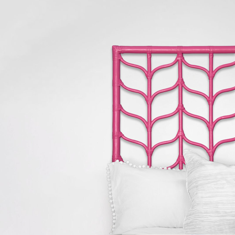 Ivy Open-Frame Headboard, Hot Pink, King