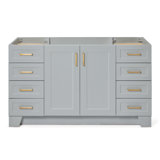 60" Single Bathroom Vanity Base Only