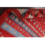 Tapis rouge noué à la main de conception unique 6 pi 2 po x 8 pi 7 po