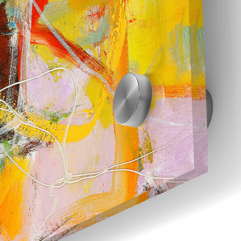 Art mural en verre Wrought Studio «Color Catch» par Incado, H 36 po x l 24 po x P 0,2 po