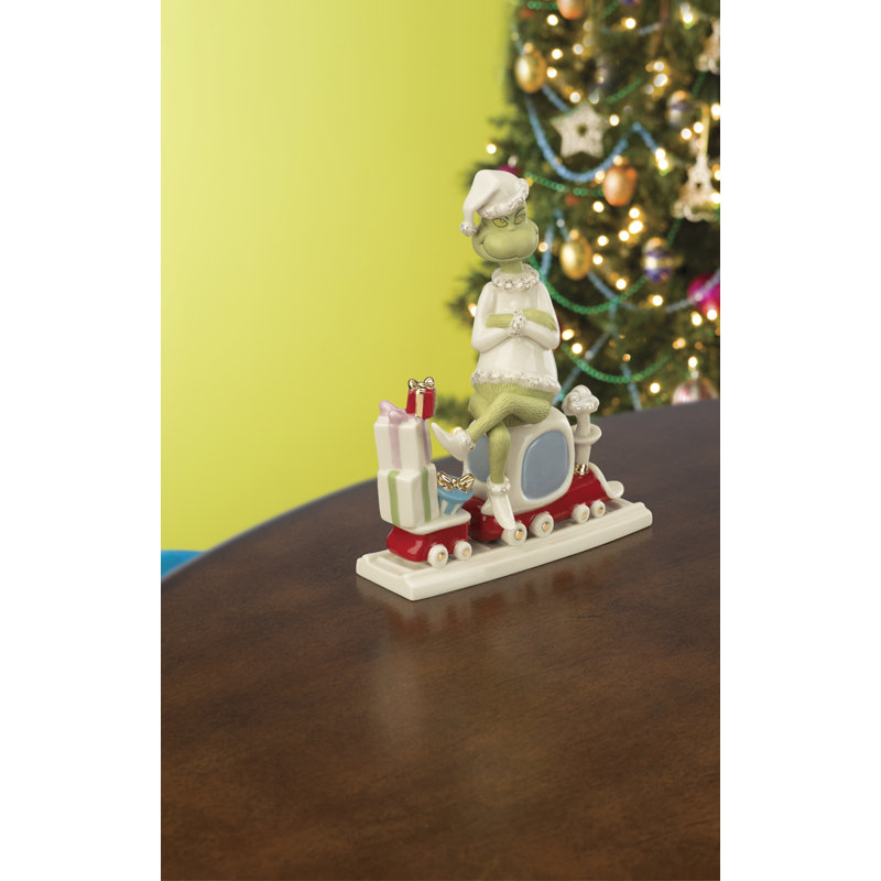 All Aboard with Mr. Grinch Figurine