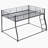 Ariatna Metal Floor Bunk Bed Over