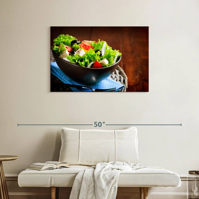 Greek Salad, 24" H x 36" W