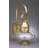 Onion Medium Caged Wall Dark Brass Medium Base Socket Clear Glass-868971885-868971873
