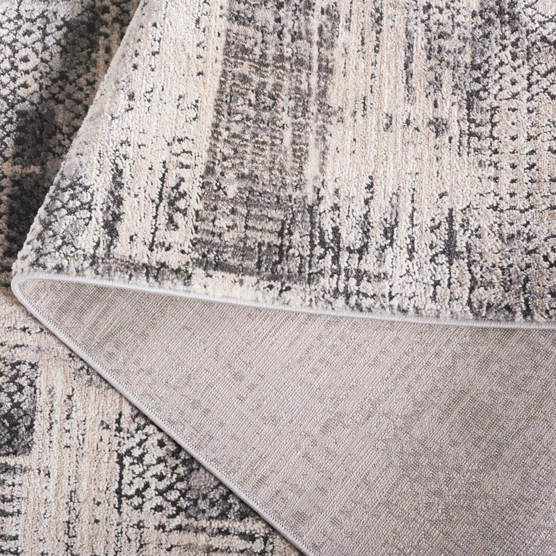 Whisper Performance Abstract Rug, Rectangle 5'3" x 7'6"