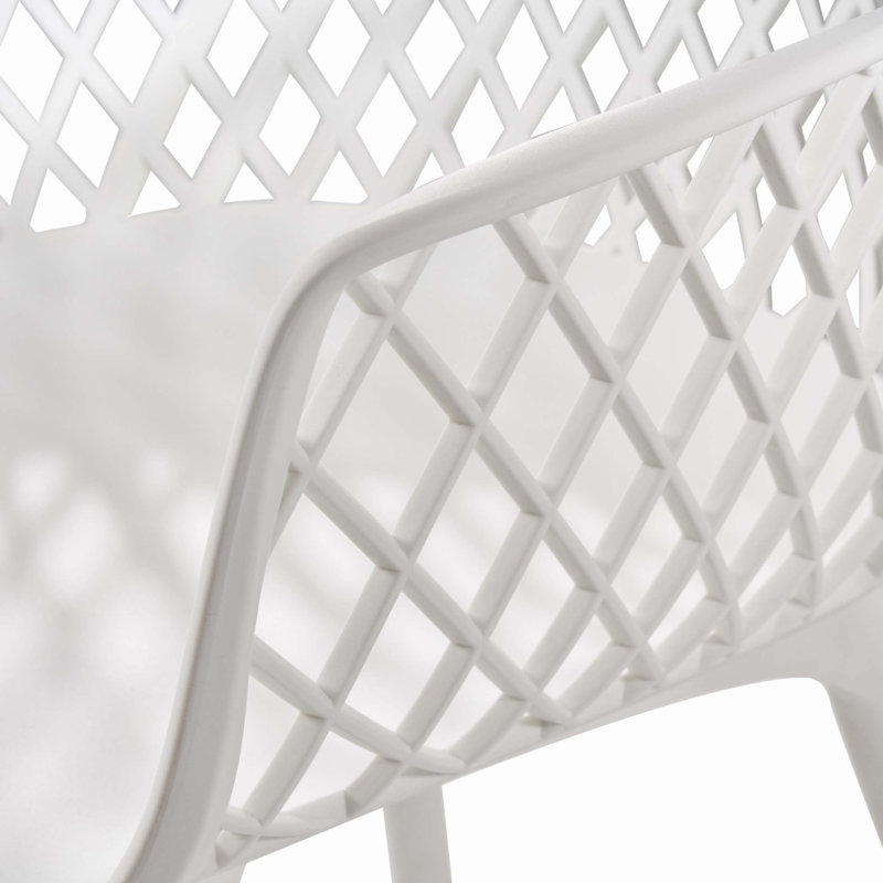 Chaise d'appoint simple, élégante et simple, Blanc