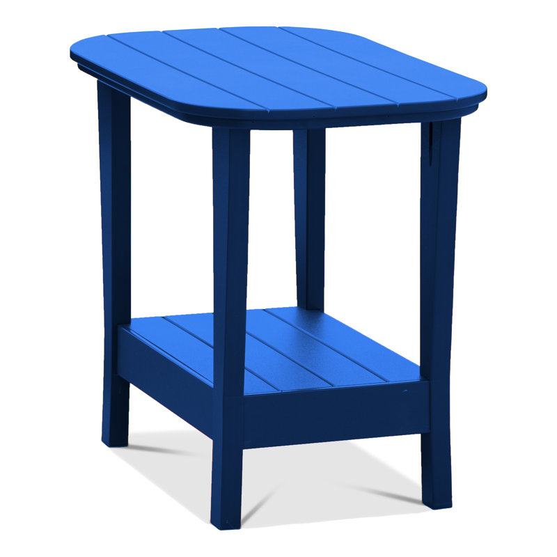 Table d'appoint Aru, Bleu