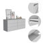 Commode double 6 tiroirs 60,47 "Alohna Randwick-1873678255