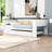 Wood Daybed with Shelves, USB and Trundle-978861735