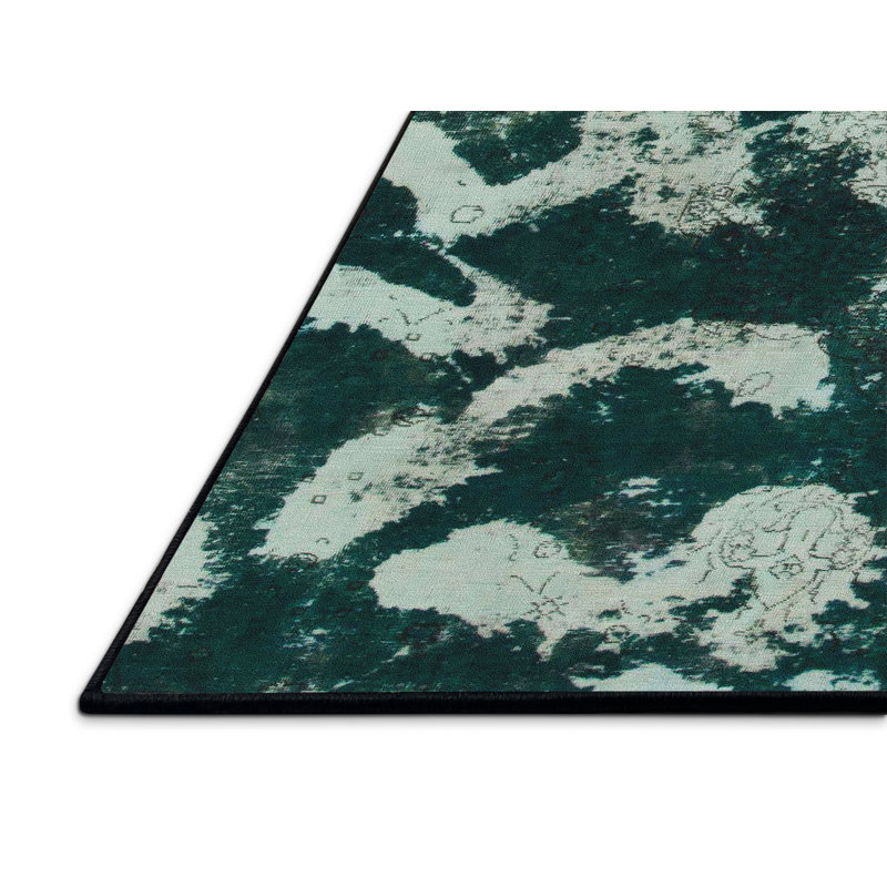 Abstract Indoor Rug, Runner 2' x 5'