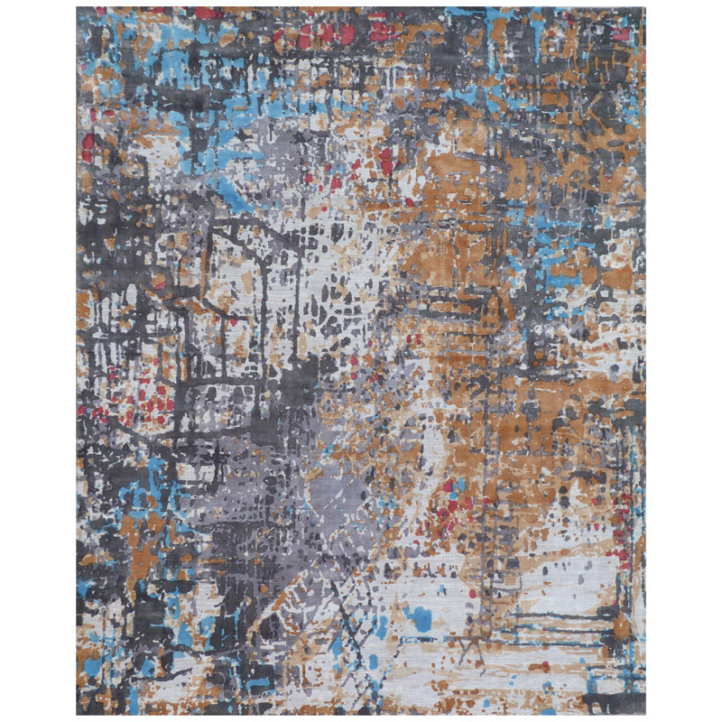 Antolini Abstract Area Rug, Rectangle 8' x 10'