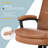 Click365 Classic Comfort Executive Office Chair, Ergonomic Mid-Back, Double-Layer Seat Cushion-104411460-104411462