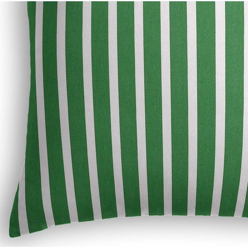 Housse de coussin d'extérieur carré Sunbrella, 18 po x 18 po x 6 po, Vert