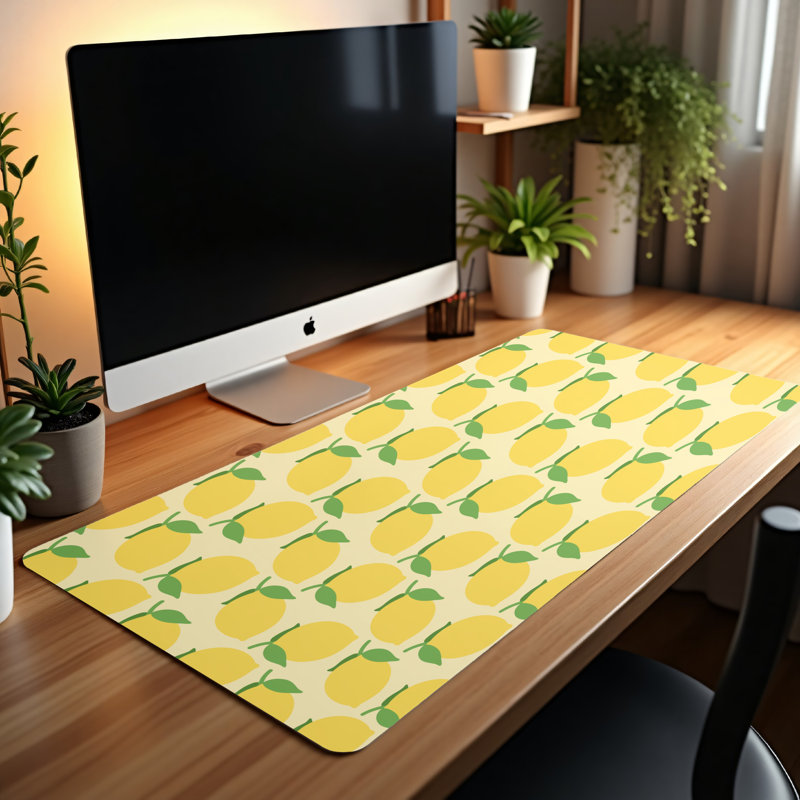 Polyester Desk Pad, 31.5x15.5