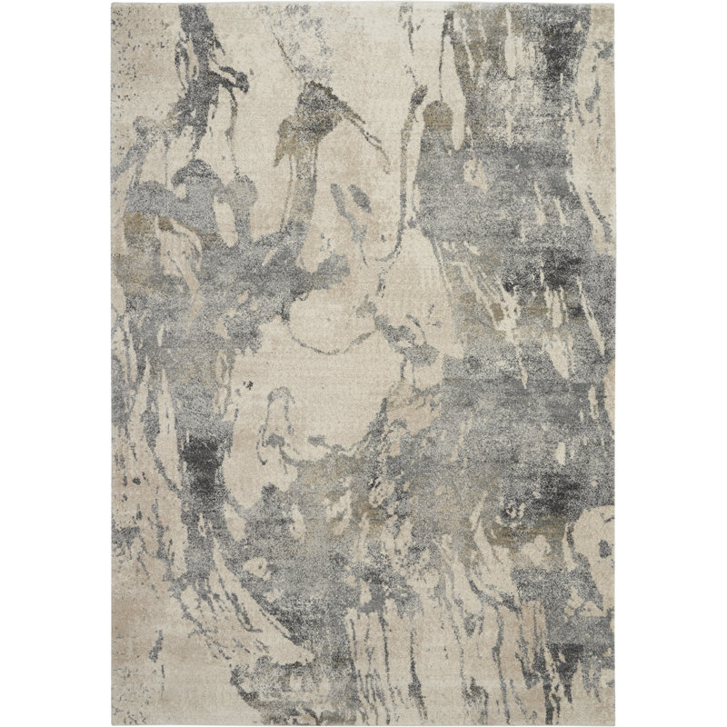 Abstract Indoor Rug, Rectangle 7'10" x 10'6"