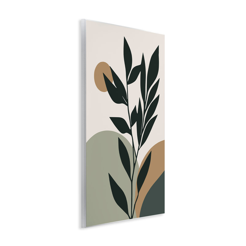  "Earthy Tropical Botanicals", art mural par LSR Design Studio, H 15 po x l 10 po
