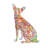 Lurana Expressionist Chihuahua - 9.5" tall