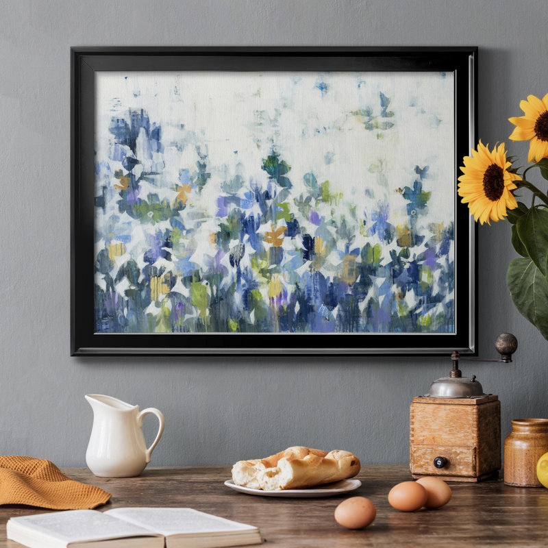 Pure Poetry - reproduction d'art sur toile encadrée, H 18,5 po x l 24,5 po x P 1,5 po, Noir