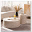 Table basse ronde 15,75 "