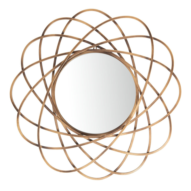 Neale Metal Flat Wall Mirror