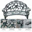 Banc d'extérieur en aluminium