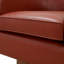 Chaise pivotante en cuir et cuir Tessa-590468038