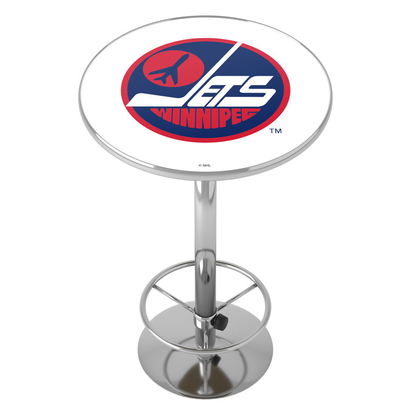 Table de bar avec repose-pieds Winnipeg Jets