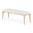 La Rachelle Accent Bench - Icicle/Champagne