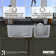 Karran Quartz Composite 33-1/2'' X 20-3/8'' 60/40 Double Bowl Undermount Kitchen Sink Kit