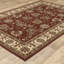 Tapis oriental rouge / ivoire Shelburne-20495398
