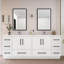 Meuble-lavabo double 83,5 "avec dessus Victoria-98195039