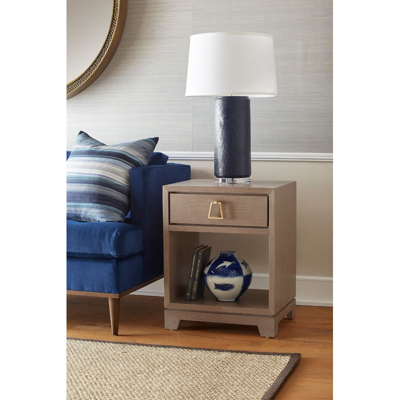 Stanford End Table, Taupe Gray
