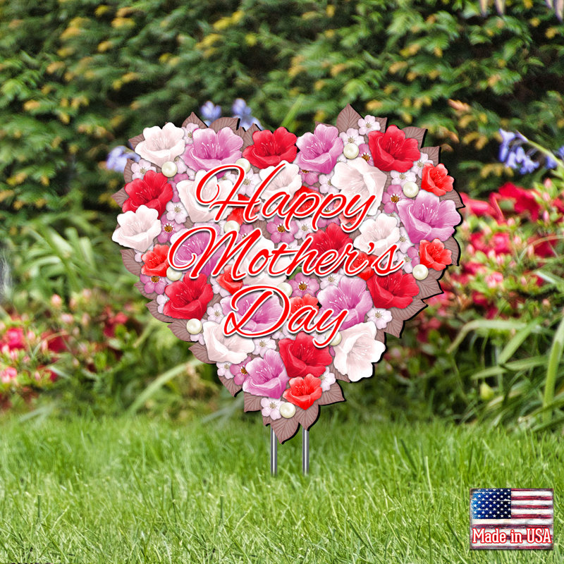 Décoration murale «Happy Mother's Day»