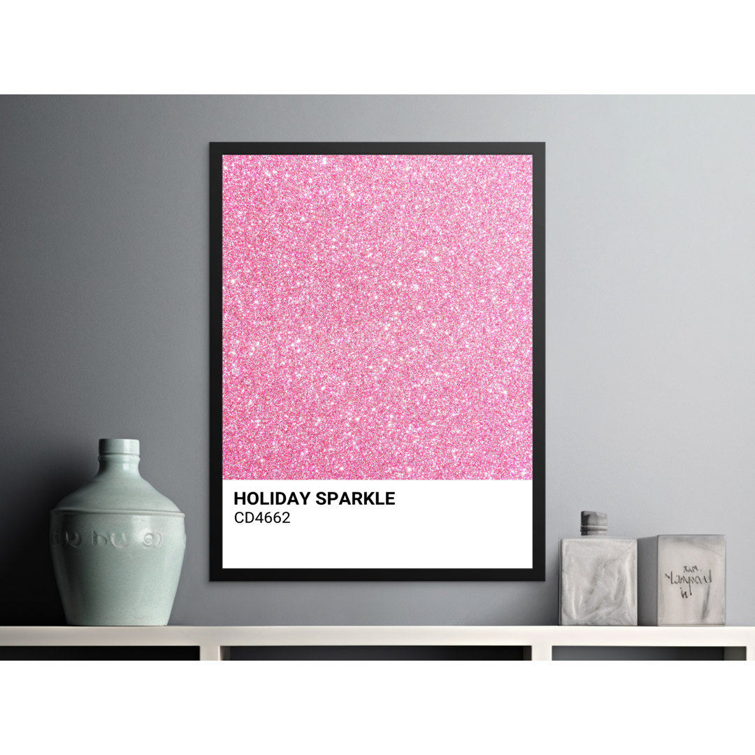 Pink Christmas Matte Poster