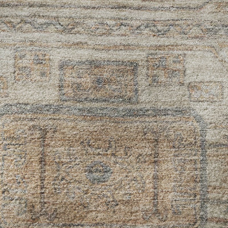 Premium Machine Washable Tara Border Rug, Rectangle 1'8" x 2'6"