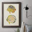 Jaune et gris poisson IV - toile encadrée de qualité supérieure - prête à être accrochée-797238445-797238490