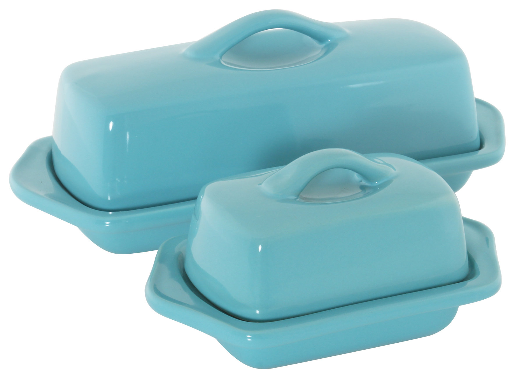 Winston Porter Biaver Piece Butter Dish Set Reviews Wayfair