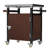 Outdoor Grill Cart With Stainless Steel Tabletop, Storage, Patio Kitchen Island With Wheels, Hooks, And Spice Rack, Waterproof Outdoor Grill Table, Movable BBQ Serving Cart Rolling Bar Cart