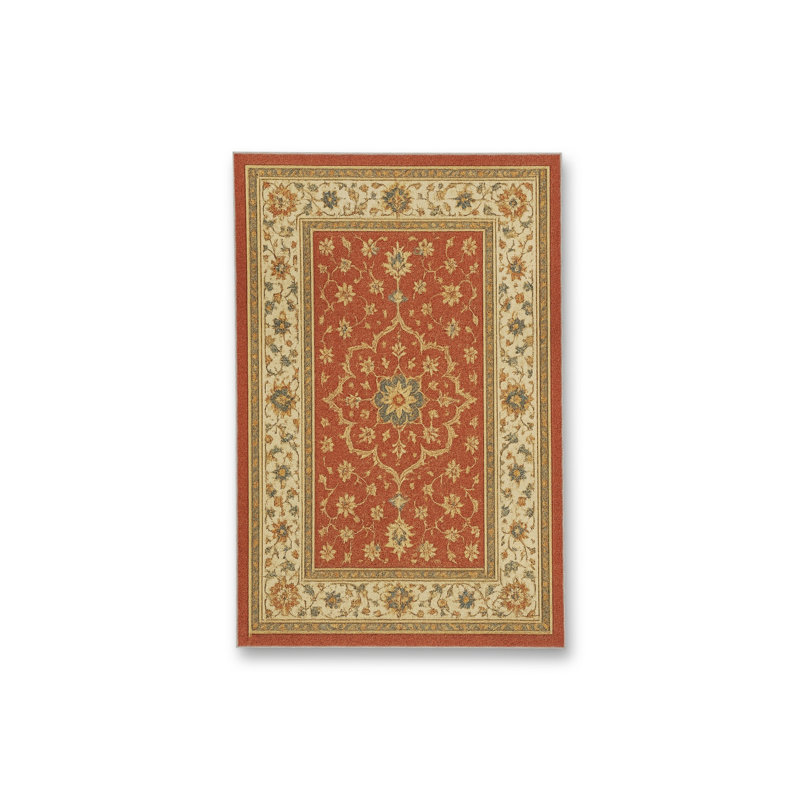 Tapis tissé crème Mosso, 2 pi 6 po x 9 pi 10 po