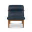 Fauteuil d'appoint en cuir véritable Lecroy-1973480495